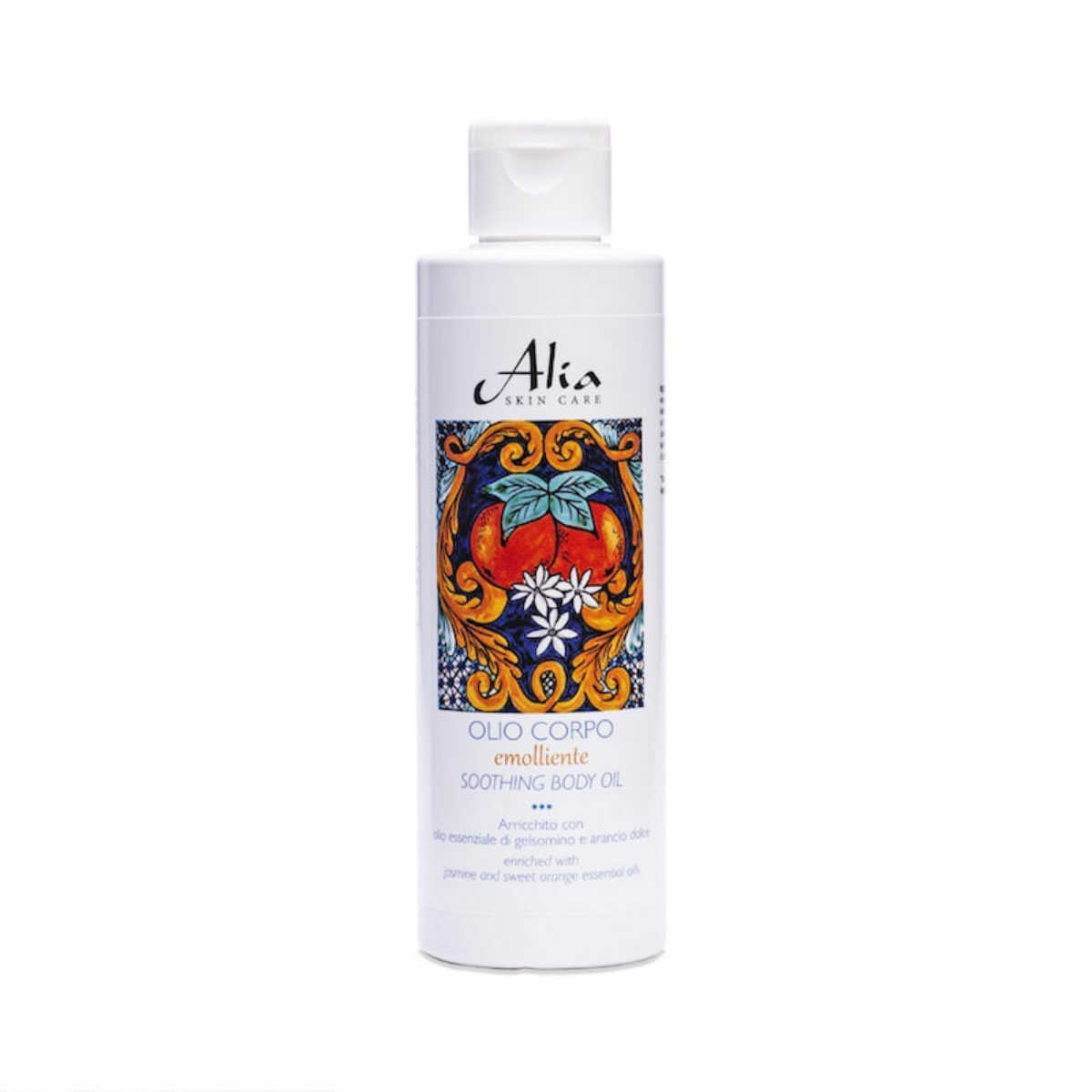 Alia Skin Care - Body Oil Verzachtend - Jasmijn/Zoete Sinaasappel 200ml