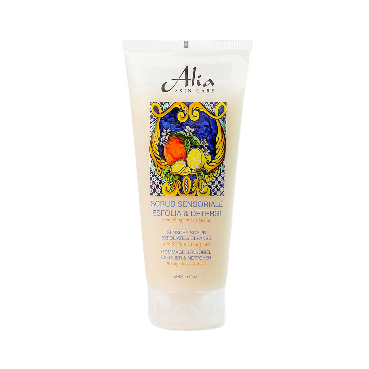 Alia Skin Care - Body Scrub met Siciliaanse citrusvruchten 200ml