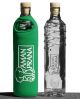 Amanprana Drinking Bottle Eco Respekt, glass, 500ml, green