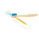 Children’s toothbrush with blue bristles - Nordics - 100% recyclable