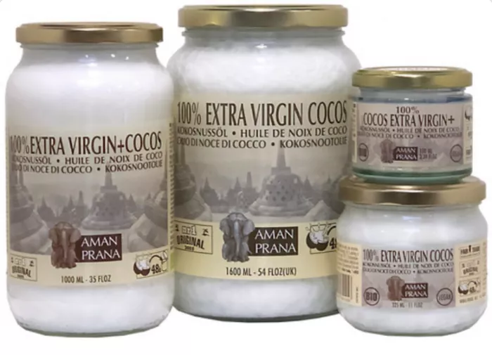 Amanprana Coconut Extra Virgin and Organic. Buy Now at Amanvida!