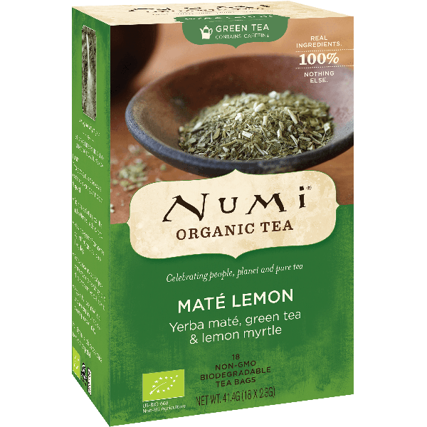 Mate Lemon from Numi - Organic Green Tea - Order Here!