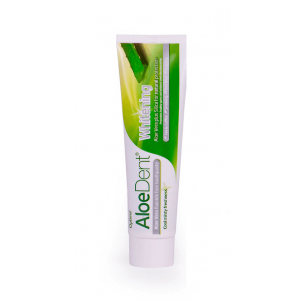Snor Arrangement marmeren Tanden witter maken met AloeDent Whitening Toothpaste