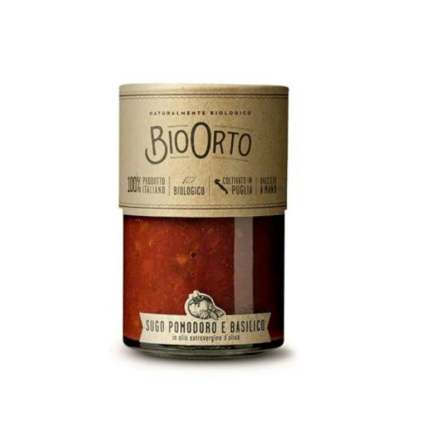 Sauce tomate au basilic Bio Orto