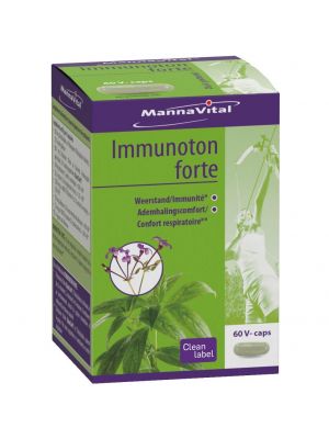 Buy Mannavital Immunoton forte 60 V-Caps from Amanvida - Official Mannavital Webshop.