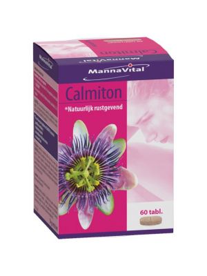 Koop Mannavital Calmiton 60 tabl. bij Amanvida - natuurlijk rustgevend supplement