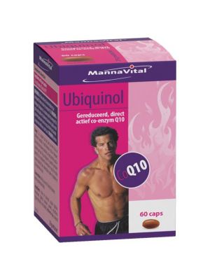 Koop Mannavital Ubiquinol online - Gereduceerd, direct actief co-enzym Q10. Nu bij Amanvida verkrijgbaar!