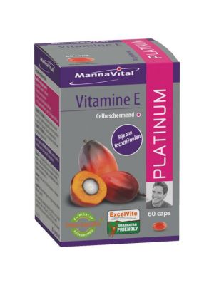 Mannavital Vitamin E - a cell-protected natural supplement - available now from Amanvida.eu