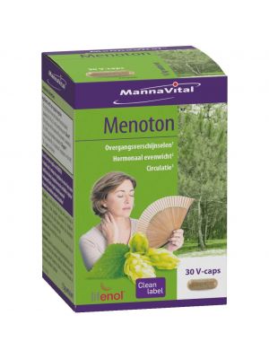 Buy Mannavital Menoton online at Amanvida.eu - Natural supplement for menopause symptoms and hormonal balance