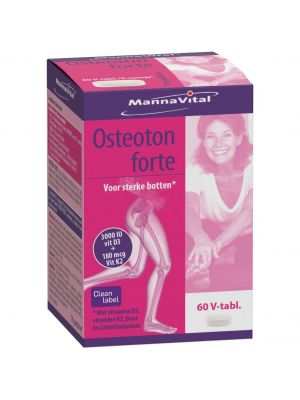 Koop Mannavital Osteoton forte online bij Amanvida.eu - Natuurlijk supplement voor sterke botten