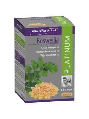 Koop Mannavital Boswellia online bij Amanvida.eu - Natuurlijk supplement voor soepel bewegen, vlotte darmfunctie en vrijer ademhalen