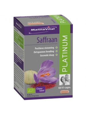 Buy Mannavital Saffron online at Amanvida - Natural supplement for relaxation, healthy sleep and positive mood