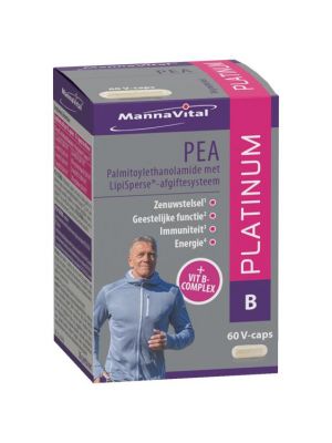 Acheter Mannavital PEA en ligne chez Amanvida - Supplément naturel pour le système nerveux avec complexe de vitamines B