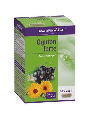 Buy Mannavital Oguton forte 60 V-caps online at Amanvida.eu
