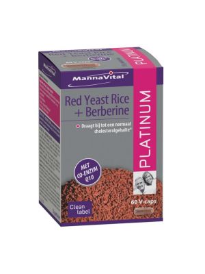 Acheter Mannavital Red Yeast Rice + Berberine online bij Amanvida.eu