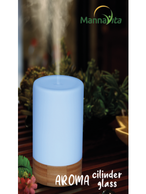 Koop aromaverstuiver cilinder glass online bij Amanvida. 