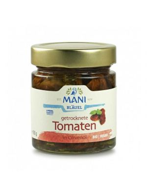ΜΑΝΙ Tomates séchées à l'huile d'olive 180g, bio