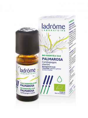 Acheter Ladrôme huile essentielle de palmarosa en ligne sur Amanvida. Facile à commander et rapidement livré. 
