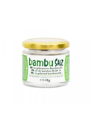 Bambu Salz Bamboo salt 1x roasted, fine powder 110g