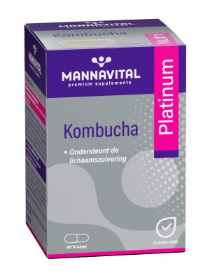 Acheter Mannavital Kombucha Platinum en ligne sur Amanvida