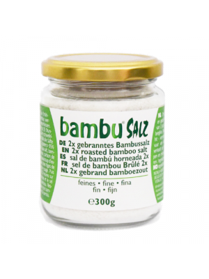 Bambu Salz 2x gebranntes Bambussalz fein 300g