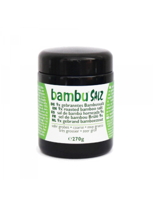 Bambu Salz Bamboezout 9x gebrand zeer grof 270g