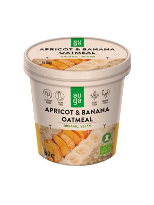 AUGA Oatmeal Apricot/Banana 60g organic | Amanvida