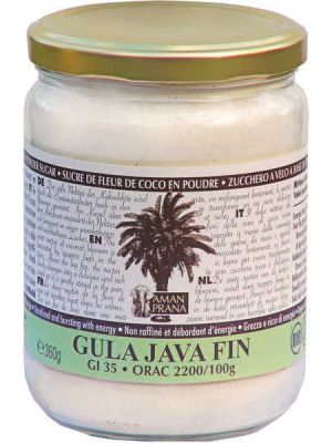 Amanprana Gula Java Fin sucre de coco fleur de coco en poudre bio