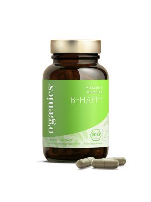 B-Happy Vitamin B Komplex, 60 capsules organic | Ogaenics