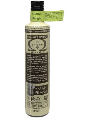 Balance Delight Oil from Amanprana contains omega 3,6,7 & 9 and has a nutty hemp flavour | Amanprana