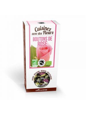 Fleur Comestibles bio - Boutons de Rose - Florisens