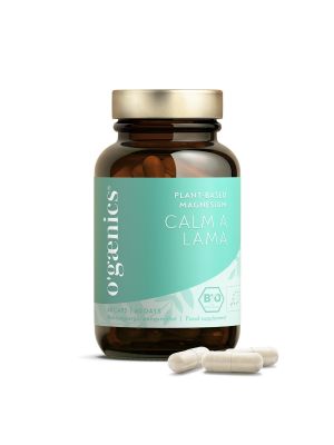 Calm-A-Lama plantaardig Magnesium van groene algen, 60 capsules bio | Ogaenics