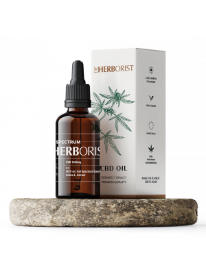 Achetez l'huile CBD 1500 mg de De Herborist en ligne chez Amanvida - Commande facile et rapide !

