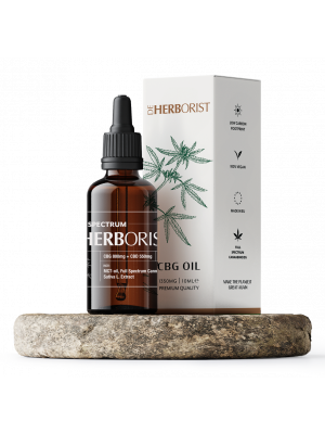 Buy De Herborist Premium cbd (550 mg) + cbg (800 mg) oil 1350mg - 10 ml, organic online at Amanvida - Quick & easy ordering!
