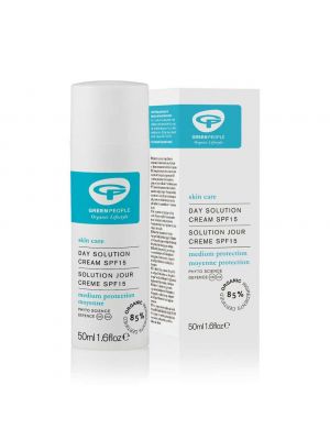 Tagescreme mit SPF 15 - Green People Day Solution Cream SPF 15 - 50 ml