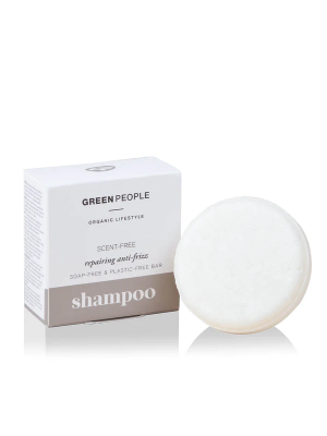 Buy Green People Repairing Anti-Frizz Shamoo Bar - Fragrance-free and suitable for sensitive skins - Available now at Amanvida!