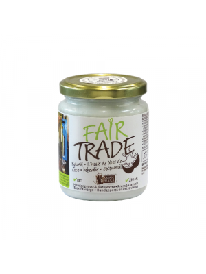 AMANPRANA Fair Trade kokosolie 250ml, bio