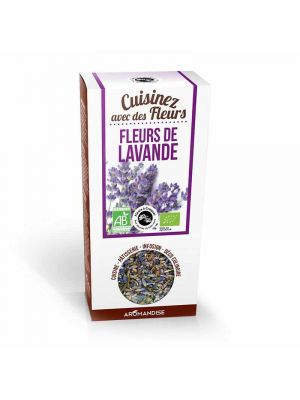 Essbare Blumen - Biologische Lavendelblüten | Aromandise