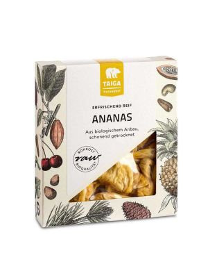 Pineapple Dried from Taiga Naturkost. NOW at Amanvida