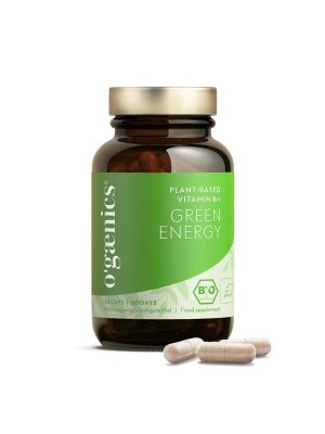 Green Energy Vitamin B12 - Shiitake, 60 capsules bio | Ogaenics