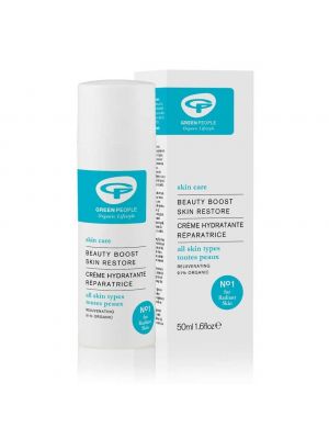 Green People Beauty Boost Skin Restore - Leave-on Face Mask for All Skin-Types
