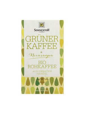 Sonnentor Green Coffee 18 teabags 54g organic | Amanvida