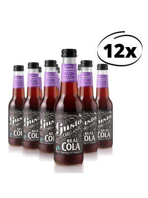  Gusto Organic Real Cola frisdrank 12x 275ml, bio