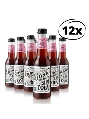 Gusto Organic Naturally Slim Cola 12x 275ml, bio
