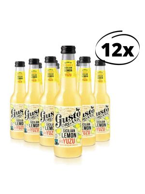 Gusto Organic Citroen met Yuzu limonade 12x 275ml