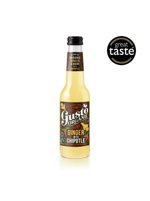 Fiery ginger with chipotle - Limonade mit Ingwer und Chipotle 275ml bio | Gusto Organic
