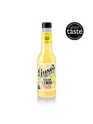 Sicilian Lemon with Yuzu - limonade van citroen en Yuzu, 275ml bio | Gusto Organic