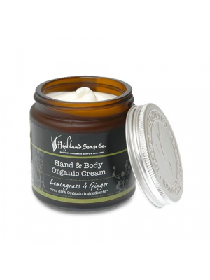 Lemongrass & Ginger Hand & Body Cream | Highland Soap Co.