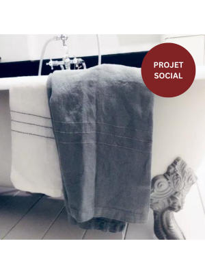 TEIXIDORS, serviettes en lin fabriquées à la main dans un atelier espagnol qui emploie des personnes handicapées.