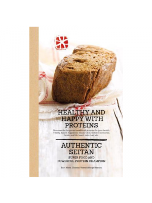 Book Healthy and Happy with Protein, authentic seitan | Amanprana cookbook